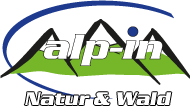 Logo alp-in Natur & Wald